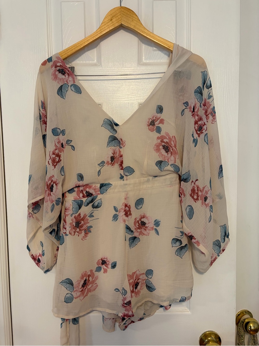 Honey floral romper